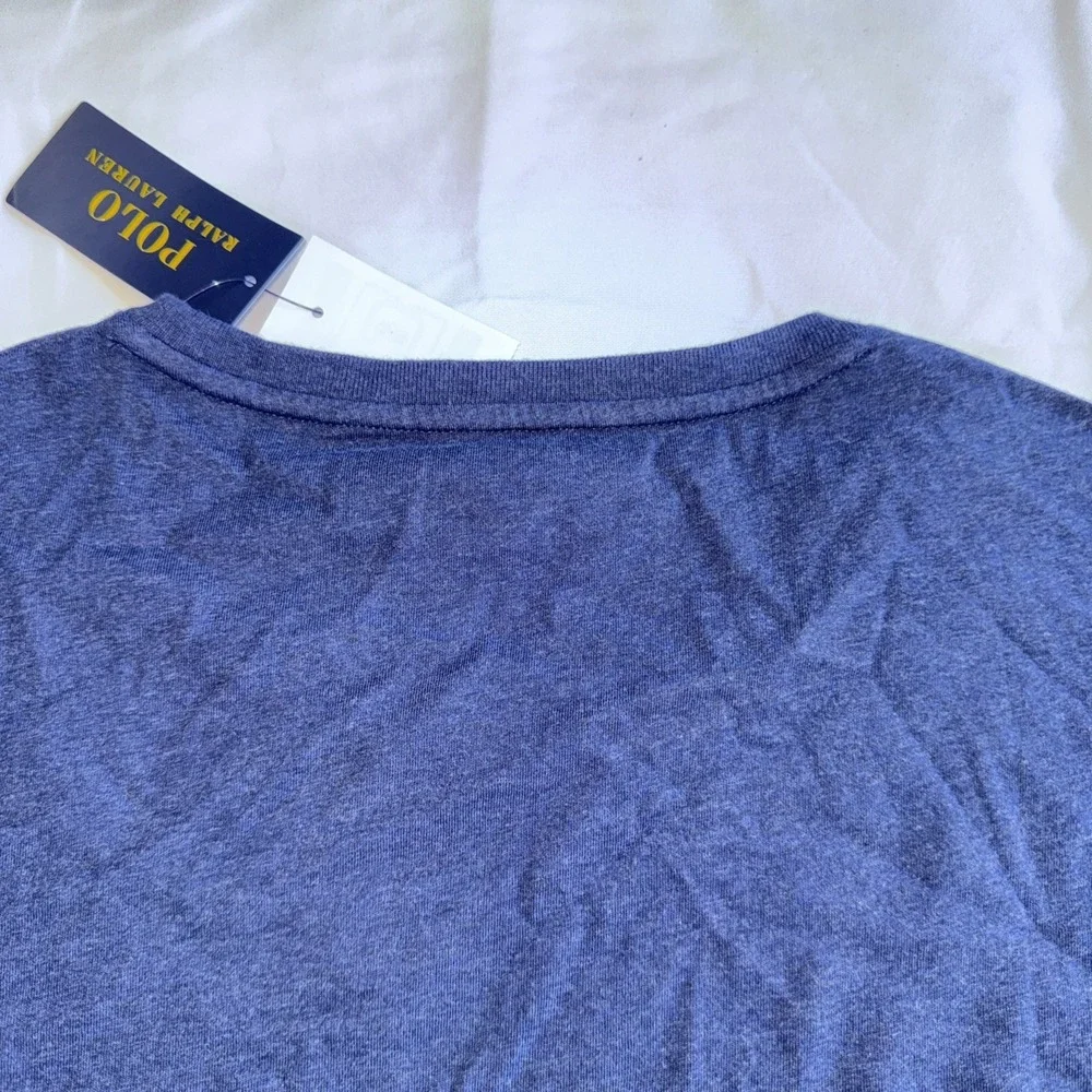 NWT Polo Ralph Lauren T-Shirt Mens 2XL Navy Red Pony